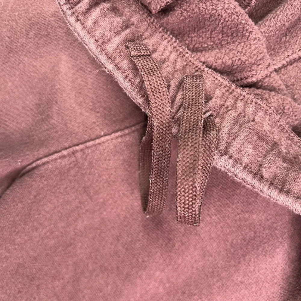 Nike Sportswear Club Fleece Joggers Womens Medium Maroon Solid Tapered Sweats